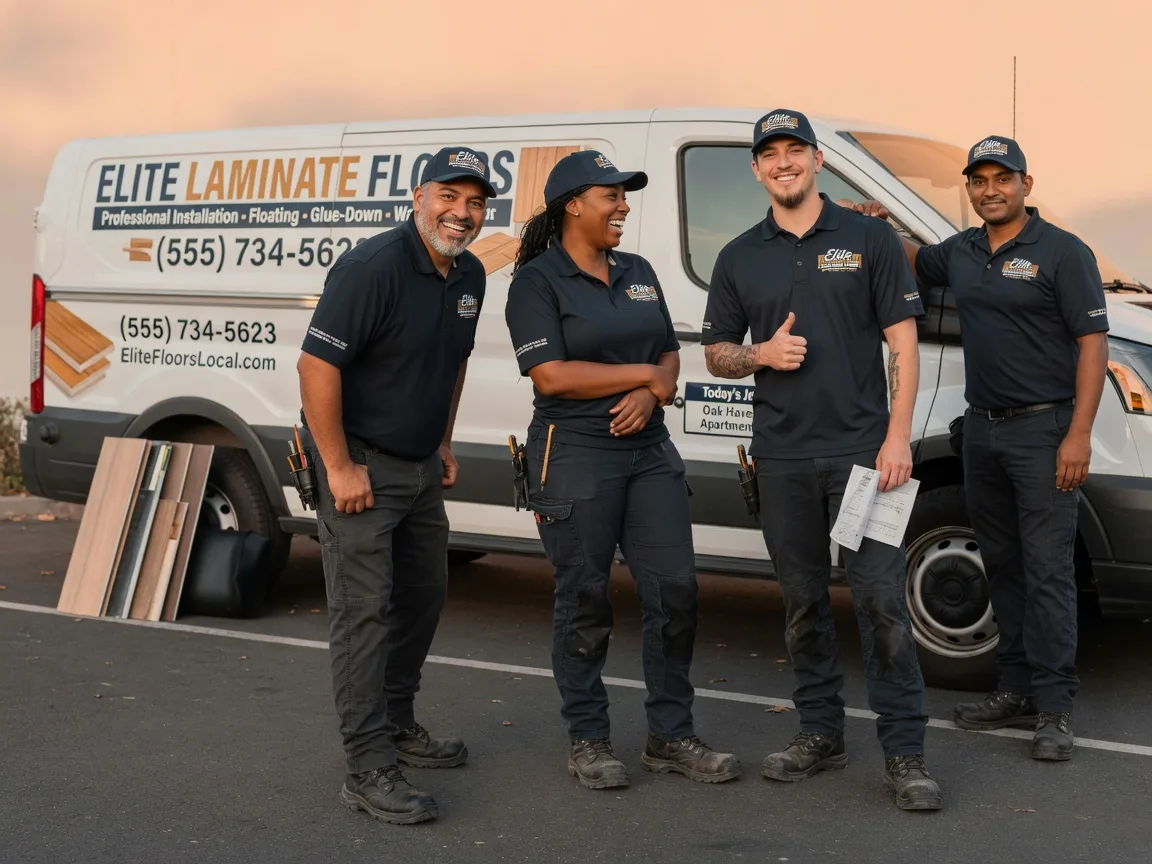 Laminate flooring installation company in Tye, TX